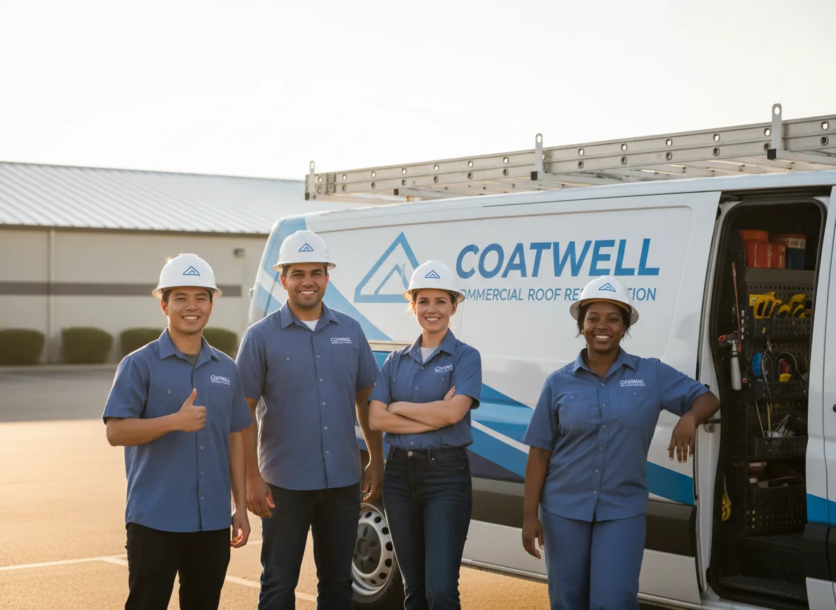Commercial roof coating company in Flossmoor, IL